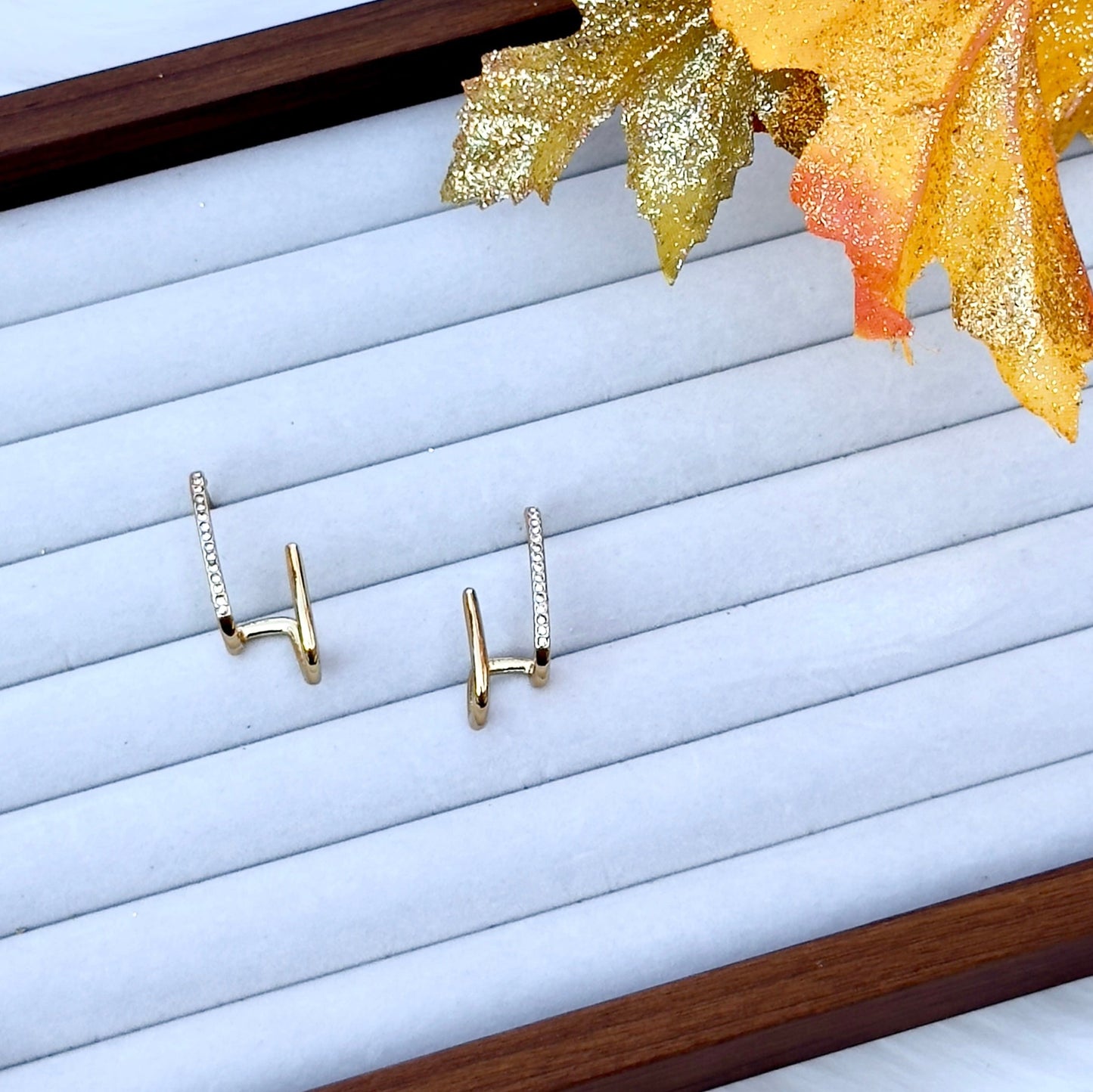 Thunder Hoop Earrings