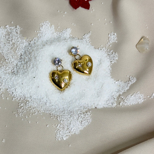 Stud Love Earrings