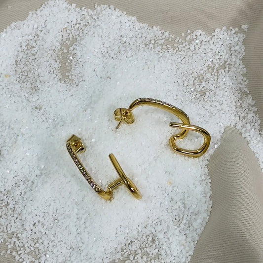 Thunder Hoop Earrings