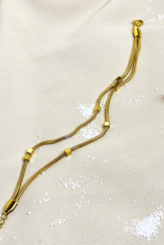 Box-Bead Bracelet