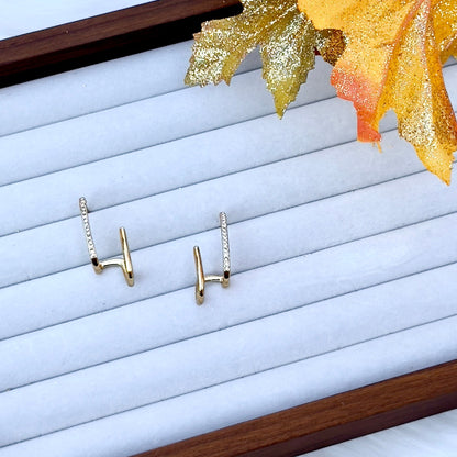 Thunder Hoop Earrings