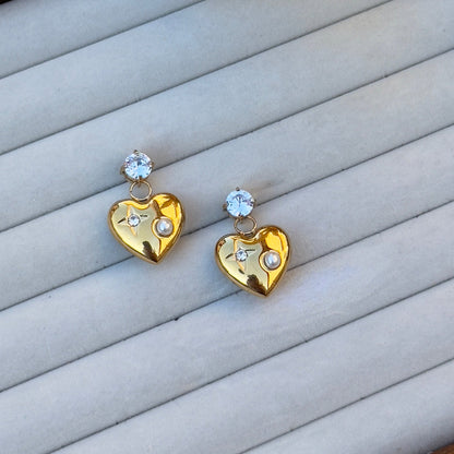 Stud Love Earrings