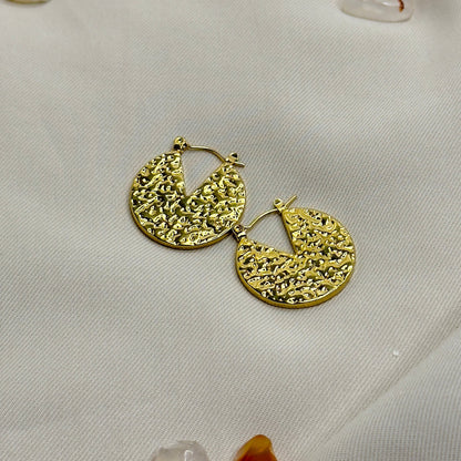 Pac-man Hoop Earrings
