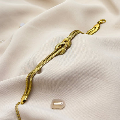 Serpentine Knot Bracelet