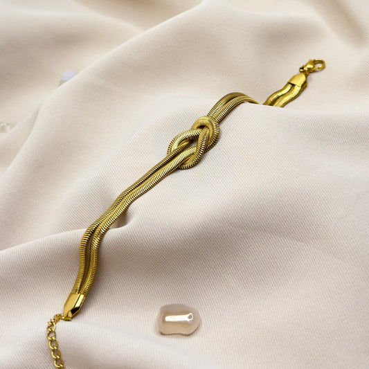 Serpentine Knot Bracelet