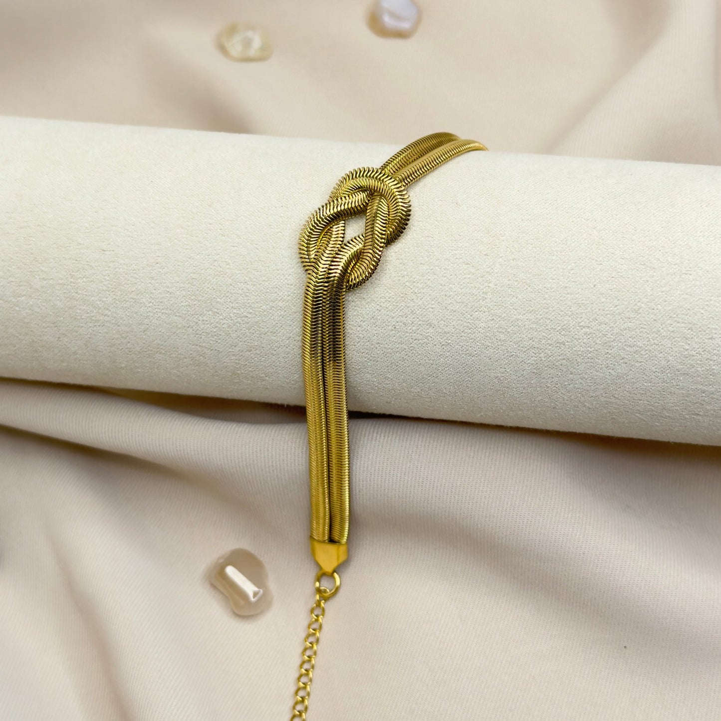 Serpentine Knot Bracelet
