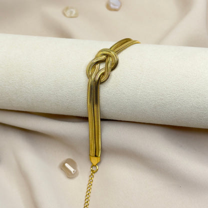 Serpentine Knot Bracelet